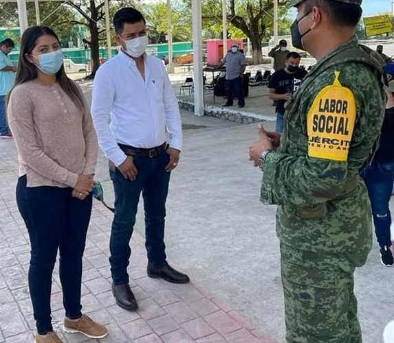 Brisa Verber Rodríguez   ¡¡Personal militar realizó actividades de labor social!!