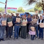 Entrega Dra. Maricela Rodríguez González  apoyo Nutrimar en coordinación con la Secretaría de Desarrollo Rural, Pesca y Agricultura.