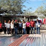 Dra. Maricela Rodríguez González da inicio al Programa Techos Firmes.